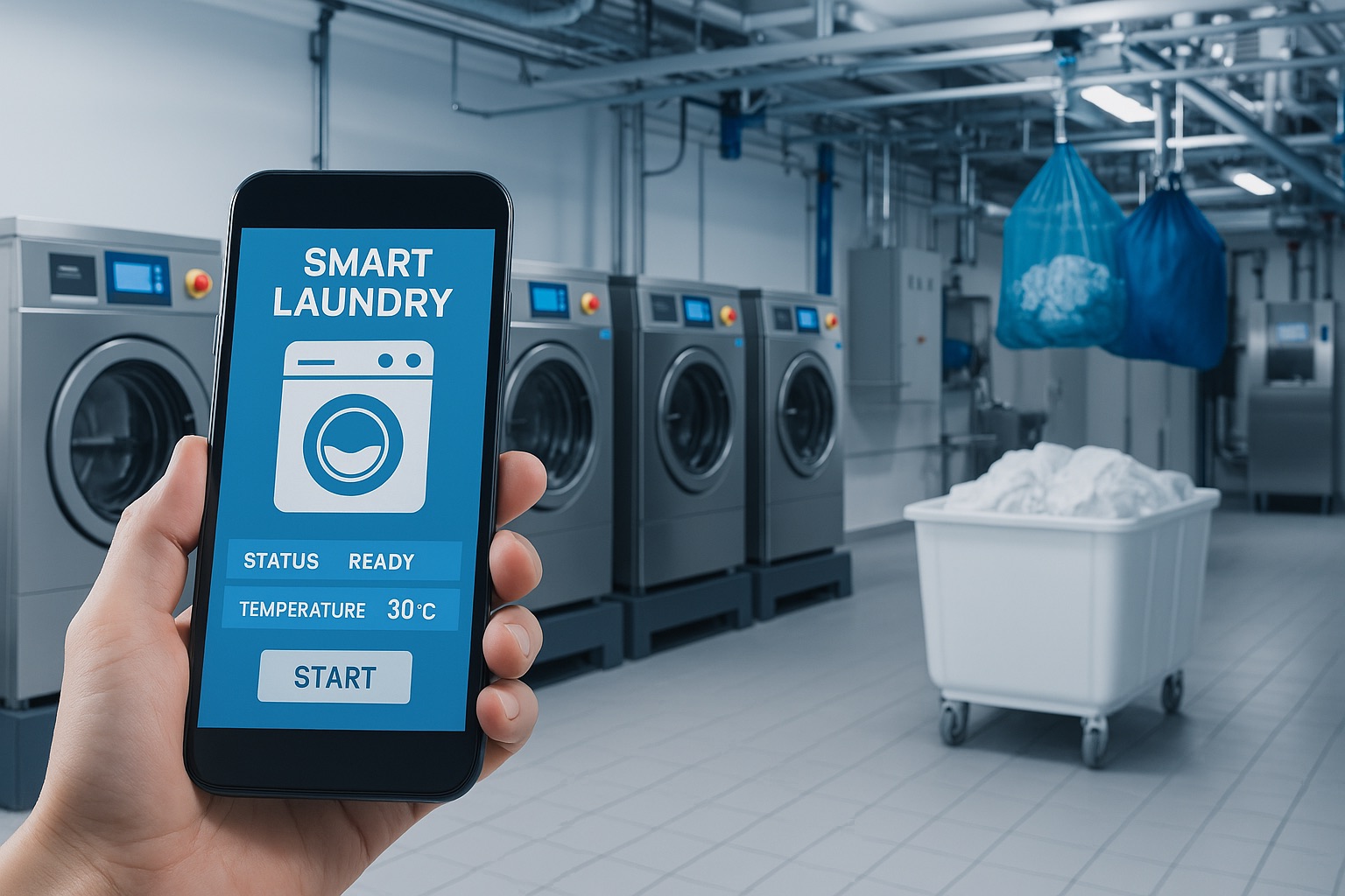 La Revolución de la Lavandería Inteligente: Tecnología e Innovación al Servicio de la Higiene