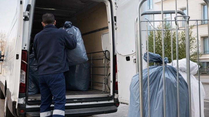 Recogida y entrega para hoteles en Alcalá de Henares: qué debe exigir un negocio a su proveedor